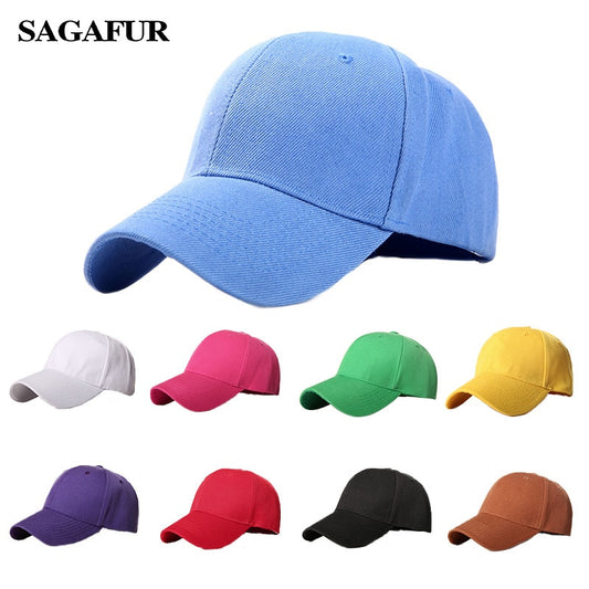 Plain Baseball Cap women men snapback caps Classic Polo Style hat Casual Sport Outdoor Adjustable cap